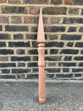 Porch roof finial - Sapele