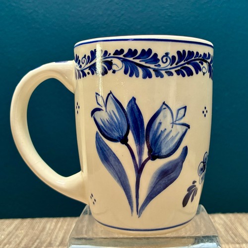 Delft hand painted blue - hand-painted,