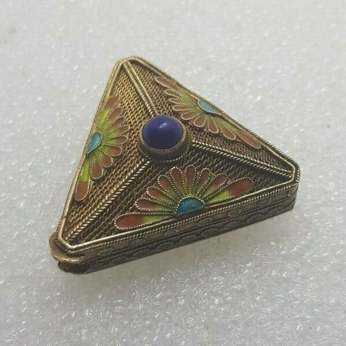 Silver box vintage judaica - ,