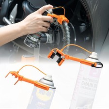Motorcycle Chain Cleaning Kit Cleaning Brush Bike Chain Oiler Chain Lube Tool