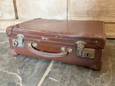 Vintage Brown Board Suitcase