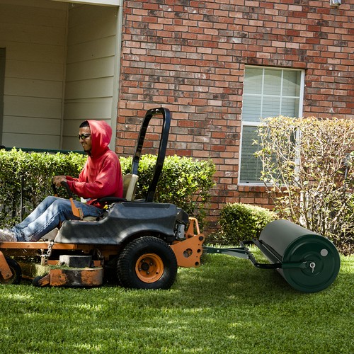 Lawn roller for garden - lawn,