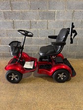 Used Bugg-Ease Single Seat Golf Buggy - Steering Wheel in Red with Luxury Seat