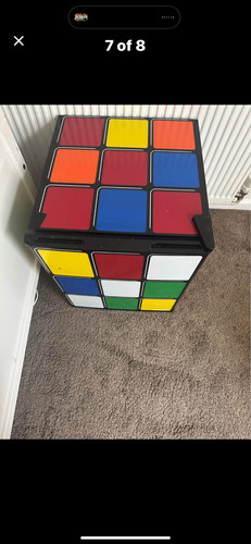 Rubix cube mini fridge 43l - cube,