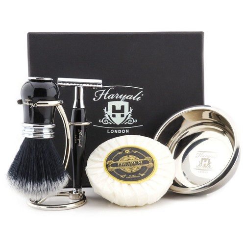 Shaving set kit black - shaving,