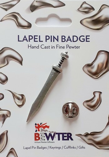 Gladiators sword lapel - gladiators,