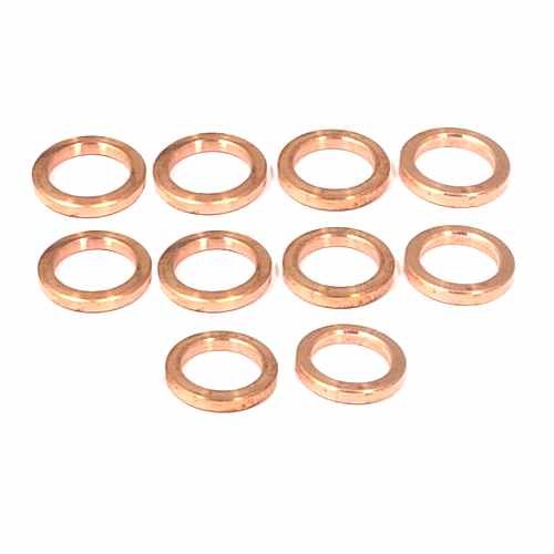 Copper sump crush - sump, washer