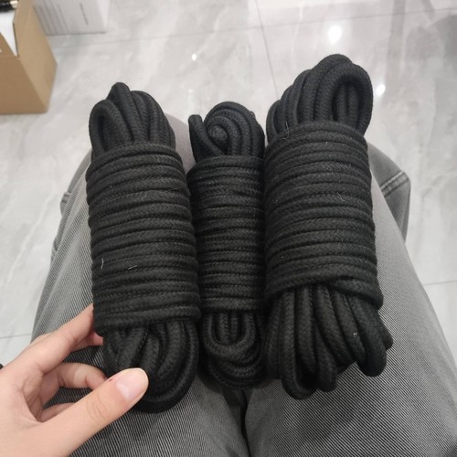 3pcs10m black cotton - 3pcs10m,