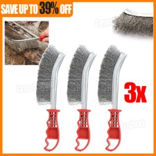 3X Heavy Duty Hand Wire Brush