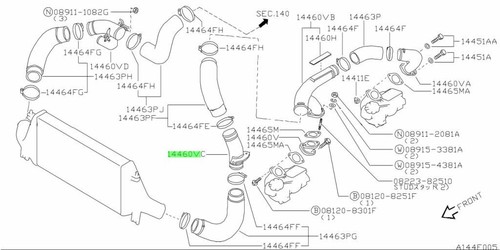 Tube assembly inlet - tube,