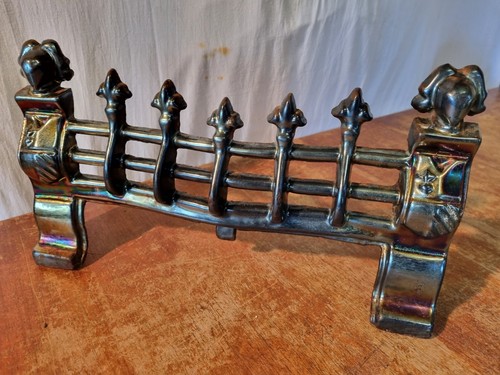 Vintage cast iron fire - vintage,