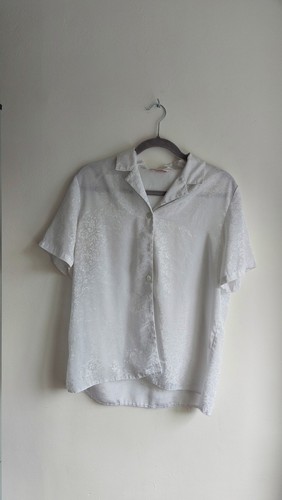 Bonmarche white satin jacquard - white,