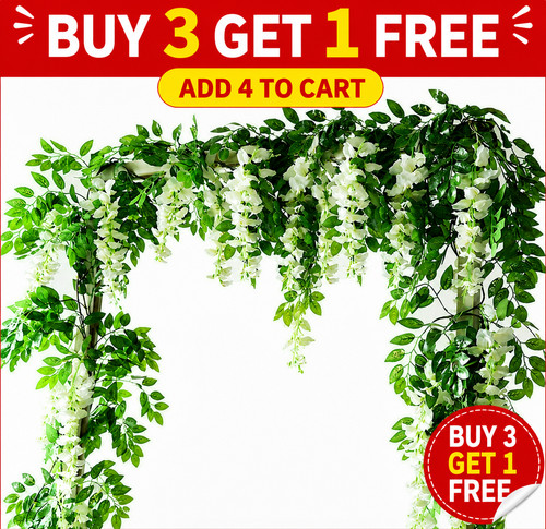 7ft artificial wisteria - 2x,