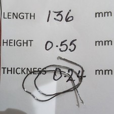 Fusee Chain. Length 136 mm