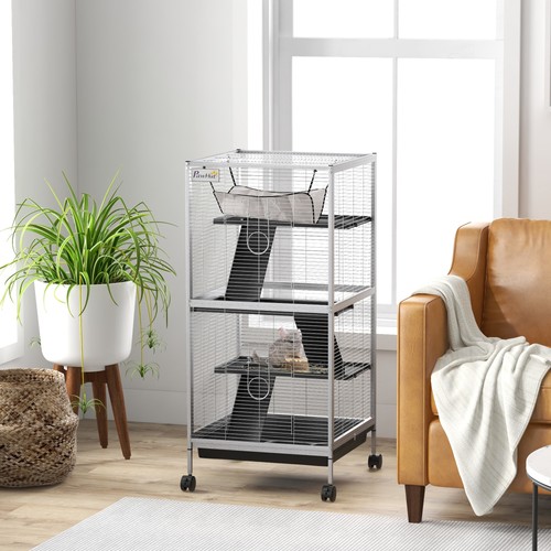 Rolling small animal cage - animal, pet