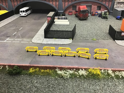 Gauge yellow road - 1:76, 00