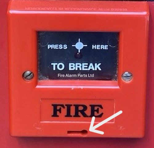 Break glass test key for - break, fire