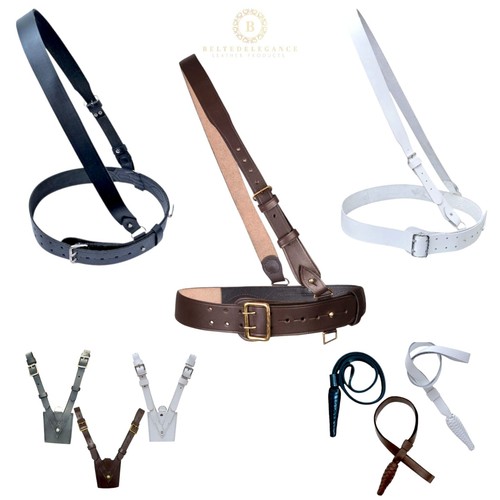 Sam brown belt shoulder strap - shoulder,