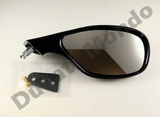 Right mirror Cagiva Mito 125 rear 50 Evo 1 2 MK1 MK2 SP525 Sachs XTC gloss black