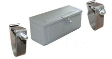 Ferguson T20 & 35 tool box gray + two fixing brackets