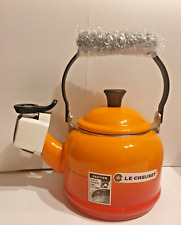 Le Creuset Demi Kettle, Enamelled Steel, Stove-Top Kettle - 1.1 L - Volcanic