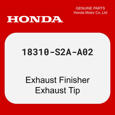 Honda genuine 18310 - honda, 18310-s2a-a02