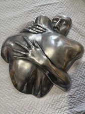 Compulsion Gallery Sculpture  pop art wall hanging deco torso male female rare 