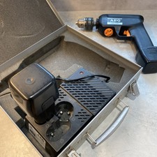 AEG  ABS -13 RL   Drill, Metal  case, 2  batteries, charger.