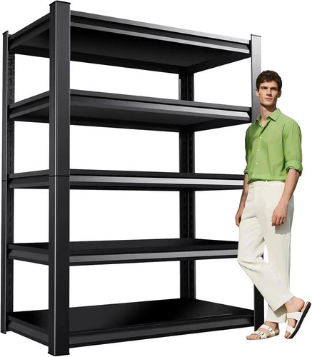 Metal garage shelving - 72",