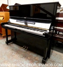 Yamaha Upright Piano Model U3 in Black High Gloss Finish