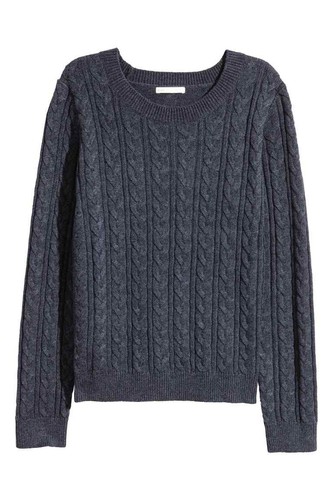 Cable knit long sleeve - knit,