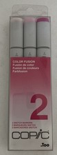 Copic Sketch 3 Piece Set - Colour Fusion 2 New Unused