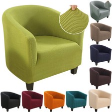 Stretch Tub Seat Cover Armchair Sofa Chair Cover Protector Washable Slipcove UK