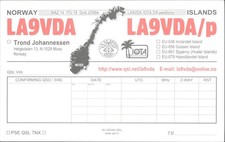 Ham Radio QSL/QSO LA9VDA/p