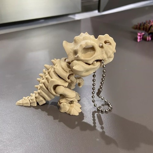 Printed rex skeleton - printed,
