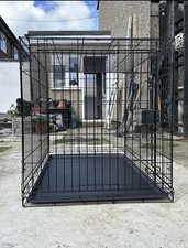 Large Folding Dog Crate Heavy