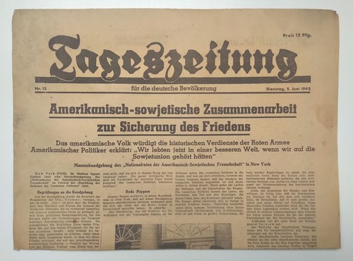 Daily newspaper america - daily, soviet