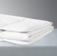 John Lewis 2-4 Tog White Natural British Wool Light Duvet - Double 200x200cm A