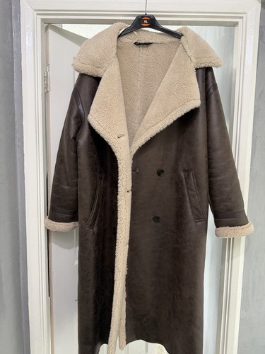Women brown coat with - brown,
