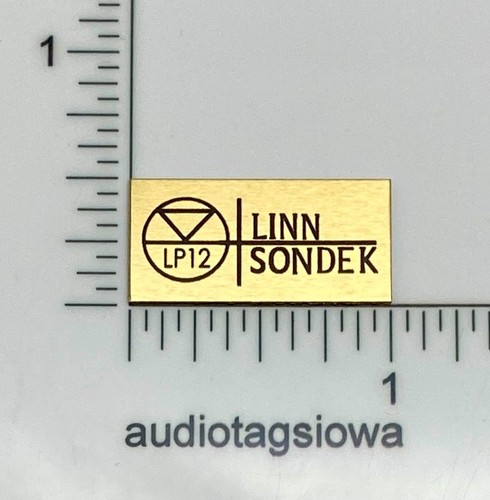 Linn sondek lp12 logo - linn, badge