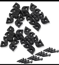 Butterfly hinges 4 X BLACK ANTIQUE CAST IRON CABINET ORNATE/SNAKE BUTTERFLYHINGE