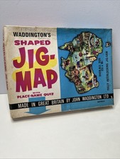 Vintage Waddington's JIG-MAP -  AUSTRALIA Picture Jigsaw Puzzle Number 565