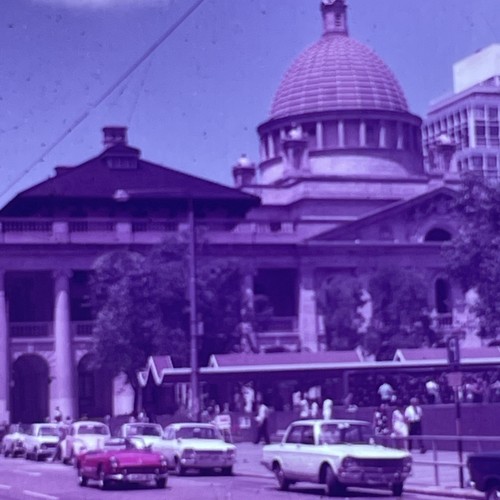 Retro film photo slide - 60s, 70s