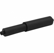 Black & White Plastic Spare Toilet Roll Holder Inner Cone Adjustable Bathroom