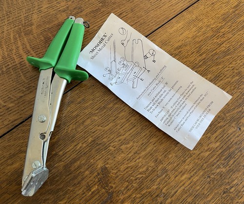 Monodex england sheet nibbler - monodex,