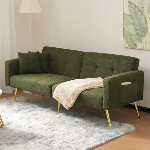 Fabric sofa bed - sofa, seat