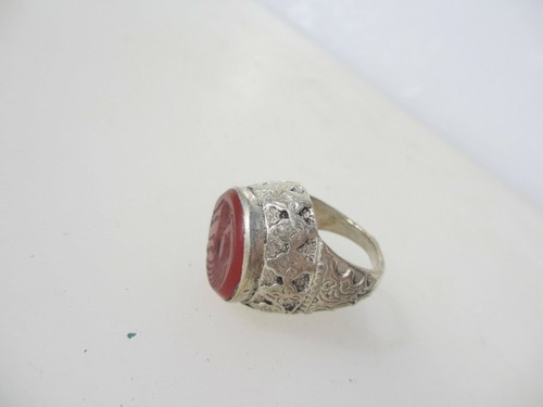 Silver coloured prop ring - coloured,