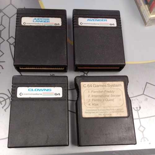 Commodore c64 cartridges - commodore,