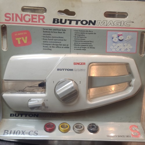 Singer vintage button magic - vintage,