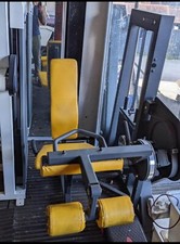 Pulse seated leg curl machine